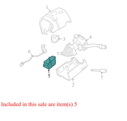 5C3Z11572AA 1998-2005 Ford Ranger Ignition Switch Used OEM F4DC11572AA