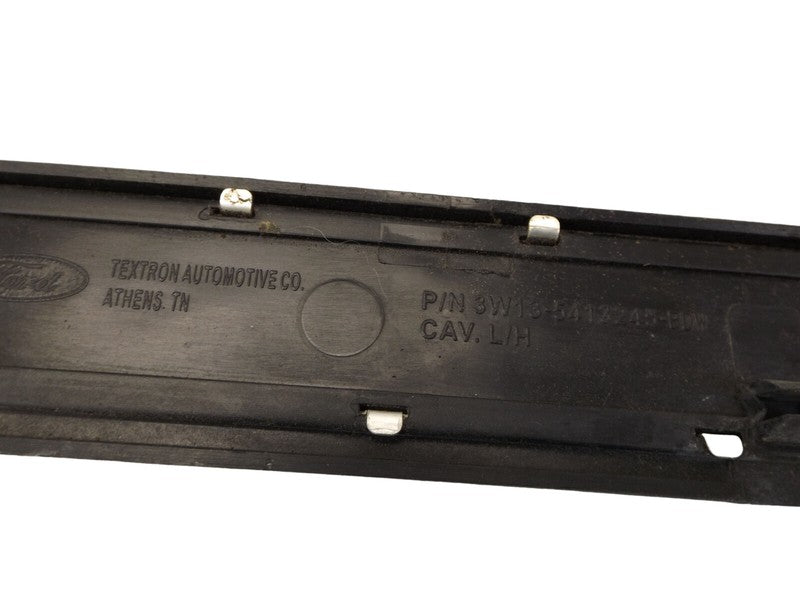 3W135413245BDW 2008 Lincoln Town Car Passenger RL Door Sill Plate Used 3W1Z5413228BAB OEM