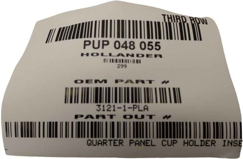 3121-1-PLA 2006-2010 Mercury Mountaineer Rear 3rd Row Cupholder Used OEM 3121-1-PLA
