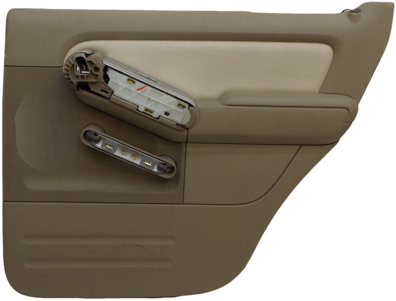 6L9Z7827407CAB 2006-2010 Mercury Mountaineer Passenger Rear RR Interior Door Panel Used OEM