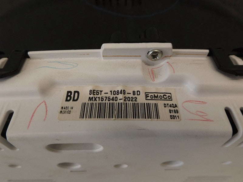 88E5T10849BD 2008-2009 Ford Fusion Instrument Cluster Used 88E5T10849BD OEM