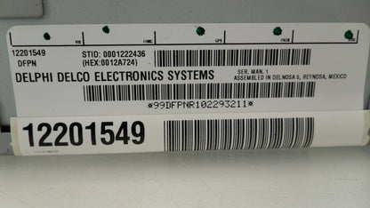 12201549 2001-2005 Buick Park Avenue Wireless Communication Module Used 12201549 OEM