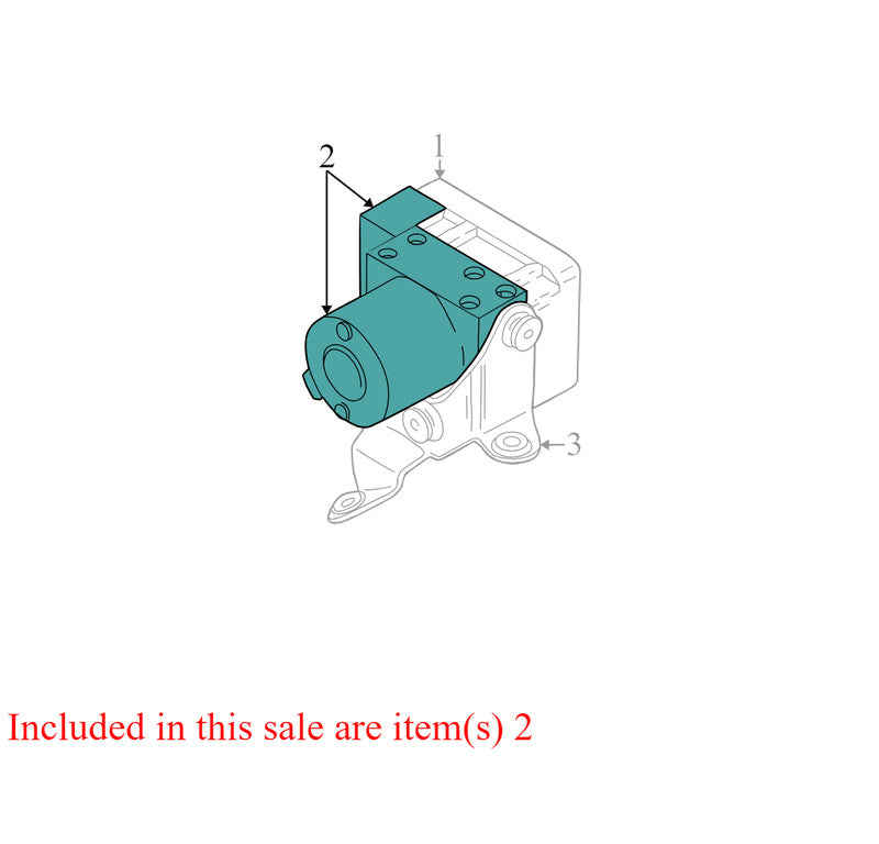 5058230021D 2002-2007 Jeep Liberty ABS Anti Lock Brake Pump Assembly Used 5140731AA OEM