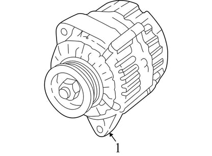 22683070 1995-2005 Chevrolet Cavalier 2.2L Alternator Used OEM 22683070