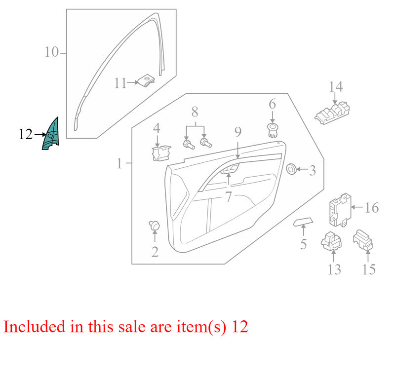 30781075 2010-2016 Volvo XC70 Tweeter Speaker Used OEM 30781067