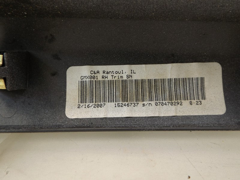 15246737 2005-2010 Chevrolet Cobalt Instrument Panel Trim Panel Used OEM 20839841