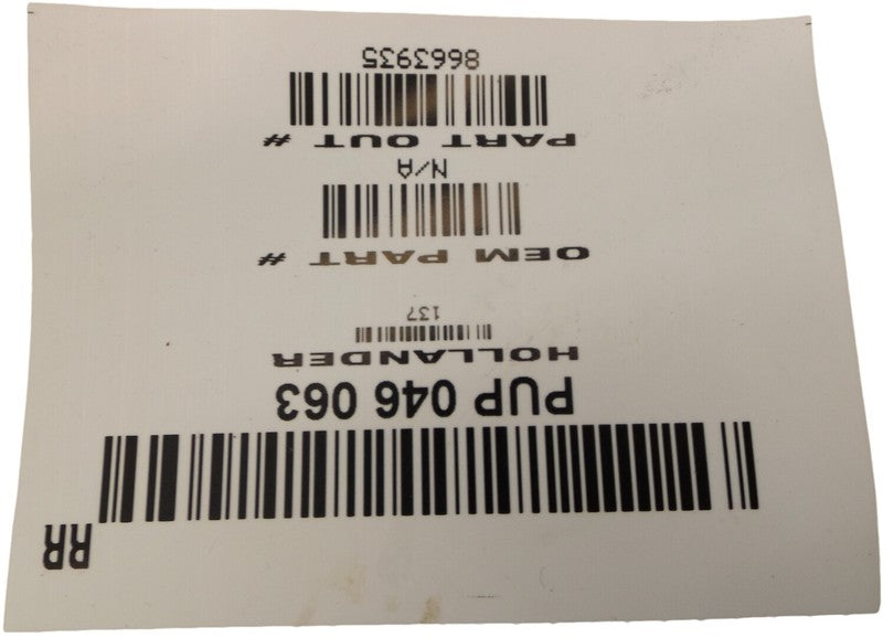 8663935 2010-2016 Volvo XC70 Passenger Rear RR Door Seal Used OEM 8663935