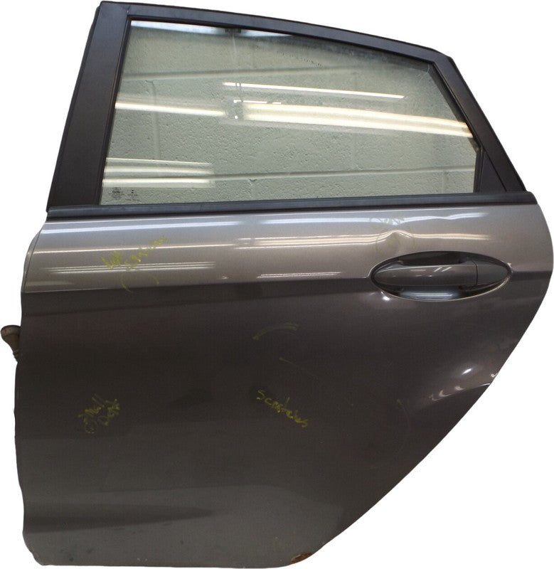 G2BZ5424630A 2011-2019 Ford Fiesta Driver Rear RL Exterior Door Assembly Used OEM G2BZ5424630