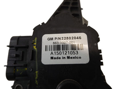22802046 2012 Buick Enclave Accelerator Pedal Used 22802046 OEM