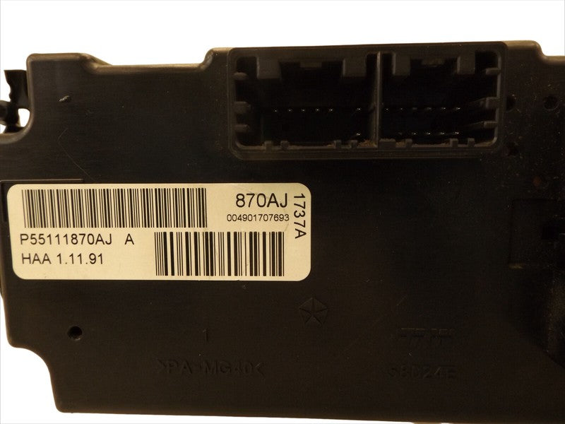 P55111870AJ 2008-2010 Dodge Charger HVAC Temperature Control Panel Used 55111871AE OEM