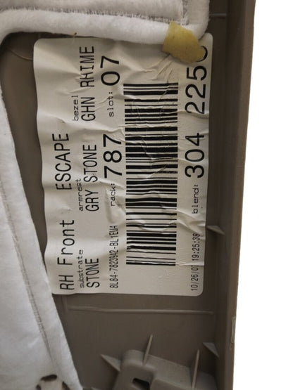 9L8Z7823942CC 2008-2012 Ford Escape Passenger FR Interior Door Panel Used OEM 8L847823942