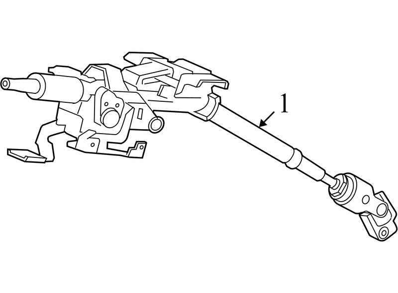 53200SNAA06 2006-2011 Honda Civic Steering Column Assembly Used OEM 53200SNAA06