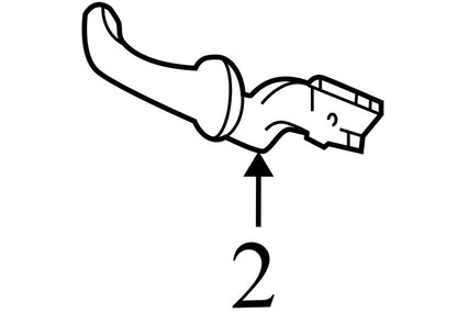 F75Z7822601AAA 1997-2002 Ford Expedition Interior Door Handle F75Z7822601AAA