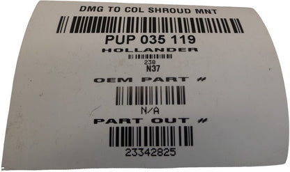 23342825 2010-2017 Chevrolet Equinox Steering Column Assembly Used OEM 23342825