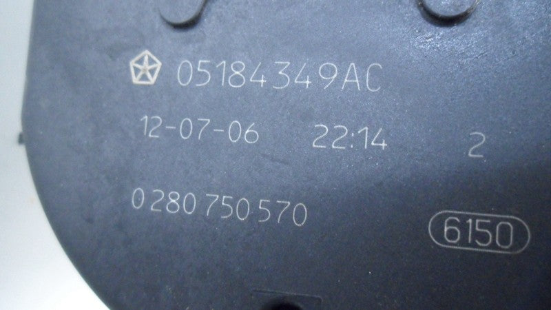 5184349AF 2013 Chrysler Town &amp; Country Fuel Injection Throttle Body Used 5184349AF OEM