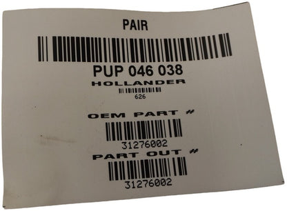31276002 2010-2016 Volvo XC70 Windshield Wiper Arm Set Of 2 Used OEM 31276002