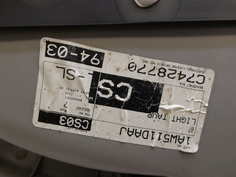 1BF131L2AA 2004-2008 Chrysler Pacifica Driver Rear RL Interior Door Panel Used OEM