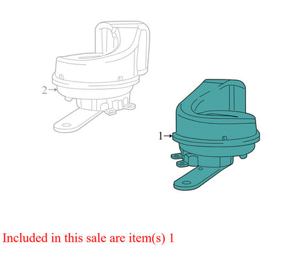 A046495 2015-2018 Dodge Grand Caravan High Note Horn Used A046495 OEM