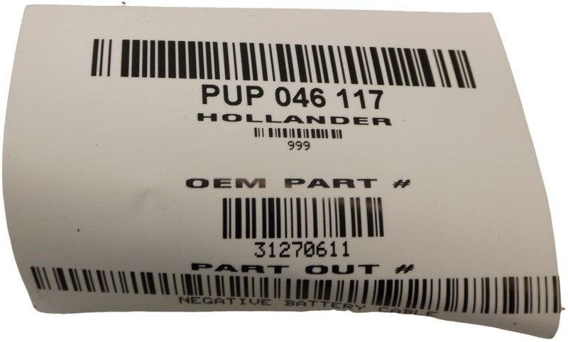 31270611 2010-2016 Volvo XC70 Negative Battery Cable Used OEM 31270611