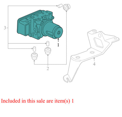 A003K246558 2003-2004 Honda Accord ABS Modulator Valve Used A003K246558 OEM