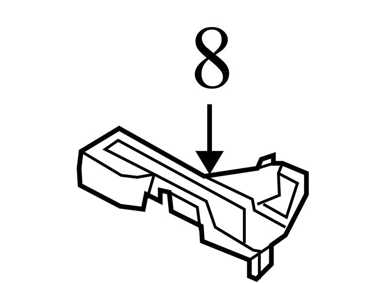 84978JM00A 2008-2015 Nissan Rogue Passenger RH Trim Panel Storage Compartment Used OEM 
