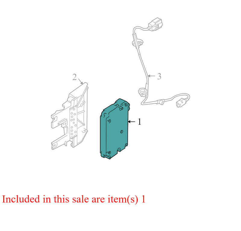 AL8T14B428AE 2008-2012 Ford Escape Bluetooth Communication Module Used 9L3Z14D212BF