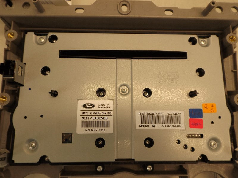 9L8T18A802BB 2008-2012 Ford Escape Radio Instrument Panel Bezel Assembly Used 8L8Z7804302AA