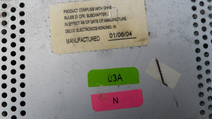 B409618026900 2001-2006 Hyundai Santa Fe Radio Control Unit Used 9618026510SF OEM