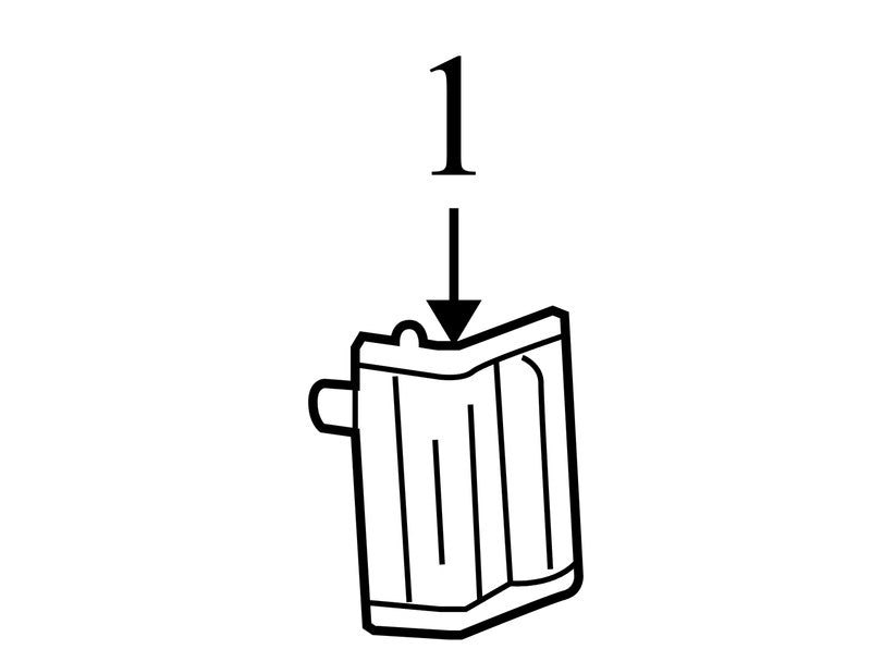 8L3Z1822601AA 2004-2008 Ford F-150 Driver Rear RL Interior Door Handle Used OEM F11717