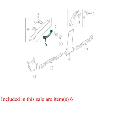 9L8Z7831406AA 2008-2012 Ford Escape Grab Handle Used OEM 9L8478310406A