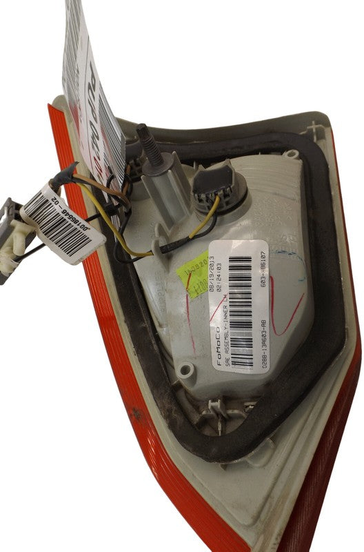 D2BZ13404D 2011-2019 Ford Fiesta Driver Rear RL Inner Tail Light Used OEM D2BB13A603