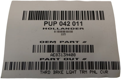 AE8313N408 2011-2019 Ford Fiesta Rear Center Third Brake Light Cover Used OEM AE8313N408