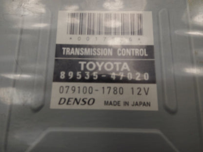 89535-47020 2004-2009 Toyota Prius Transmission Control Module TCM Used OEM 89535-47020
