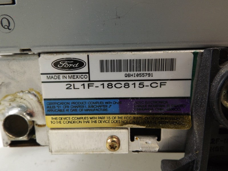 5L1Z18806CA 2003-2004 Ford Expedition Radio Control Unit 6 Disc Used 5L1Z18806CA OEM