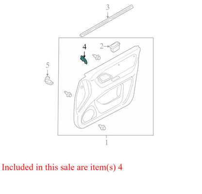 4L8T14540ABW 2001-2007 Ford Escape Front Left Master Window Switch Used OEM 3L8Z14527BBB