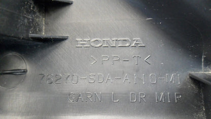 76270SDAA110M1 2003-2007 Honda Accord Driver Left Door Mirror Cover Used 76270SDAA110M1 