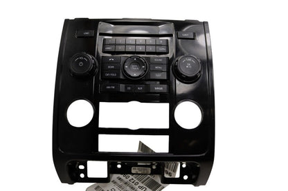 8L8Z7804302AA 2008-2012 Ford Escape Radio/Climate Control Bezel W/ Radio Used OEM 9L8T18A802BB