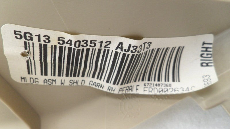 5G135403512AJ 2005-2007 Ford Five Hundred FR Body A-Pillar Trim Panel Used 5G135403512AJ OEM