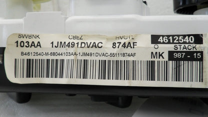 55111874AF 2007-2009 Jeep Compass HVAC Temperature Control Panel Used 55111874AF OEM