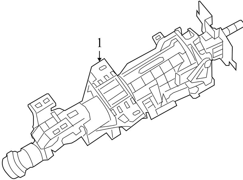 48810JA06C 2007-2012 Nissan Altima Steering Column Assembly Used OEM 