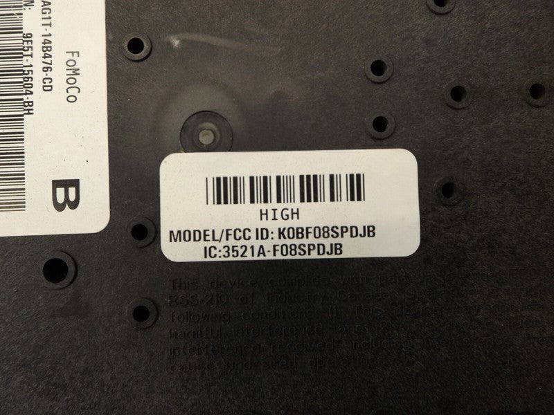 AG1T14B476 2010-2012 Lincoln MKZ Fuse and Relay Chassis Control Fuse Box Used AG1T14B476