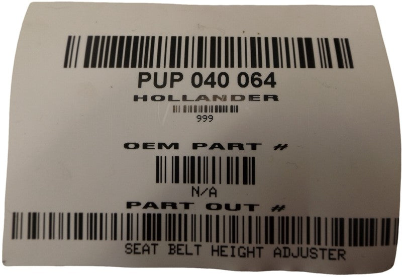 1995-1999 Subaru Legacy Seat Belt Height Adjuster Used OEM 