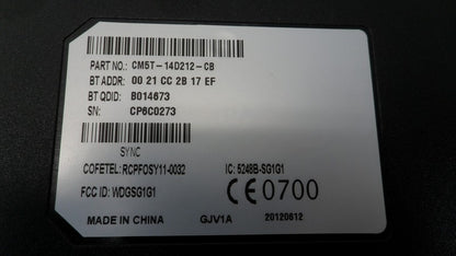 CM5T14D212CB 2012-2014 Ford Focus Wireless Communication Module Used CM5T14D212CB OEM