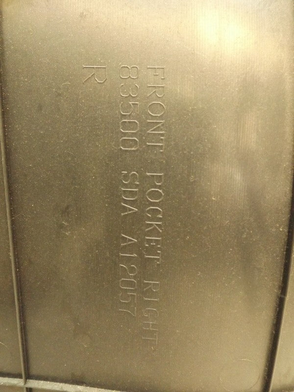 83500SDAA12057 2002-2008 Honda Accord Front Right Interior Door Panel Used 83500SDAA02ZA