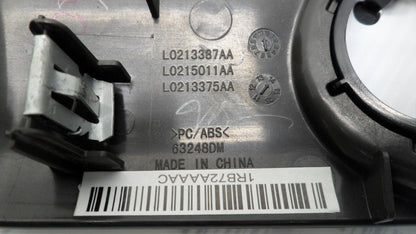 L0213387AA 2015-2018 Dodge Grand Caravan Ignition Key Panel Trim Molding Used L0213387AA