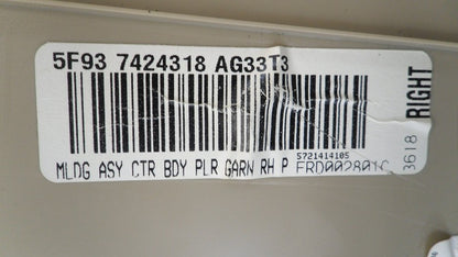 5F937424318AG 2005-2007 Ford Five Hundred RL Door Pillar Post Trim Used 5F937424318AG OEM