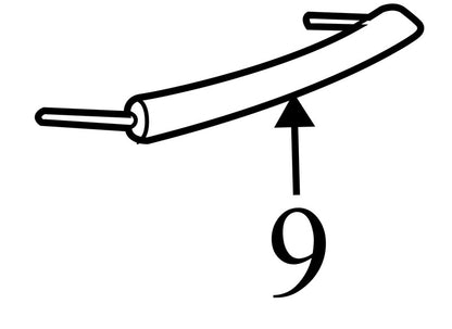 15052737 1999-2006 GMC Sierra 1500 Interior Dash Grab Bar Used OEM 15052737 