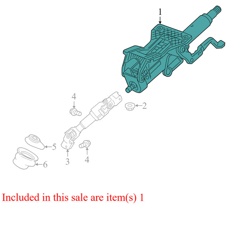 39019171 2013 Buick Verano Steering Column Used 39019171 OEM