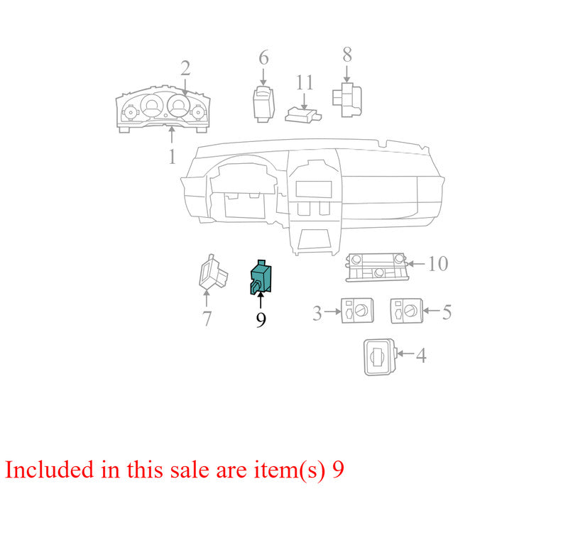 05026149AE 2008-2010 Chrysler Town &amp; Country Keyless Entry Receiver Used OEM 68210155AB