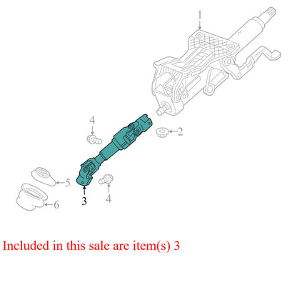 13364134 2013-2014 Buick Verano Steering Shaft Used 13364134 OEM
